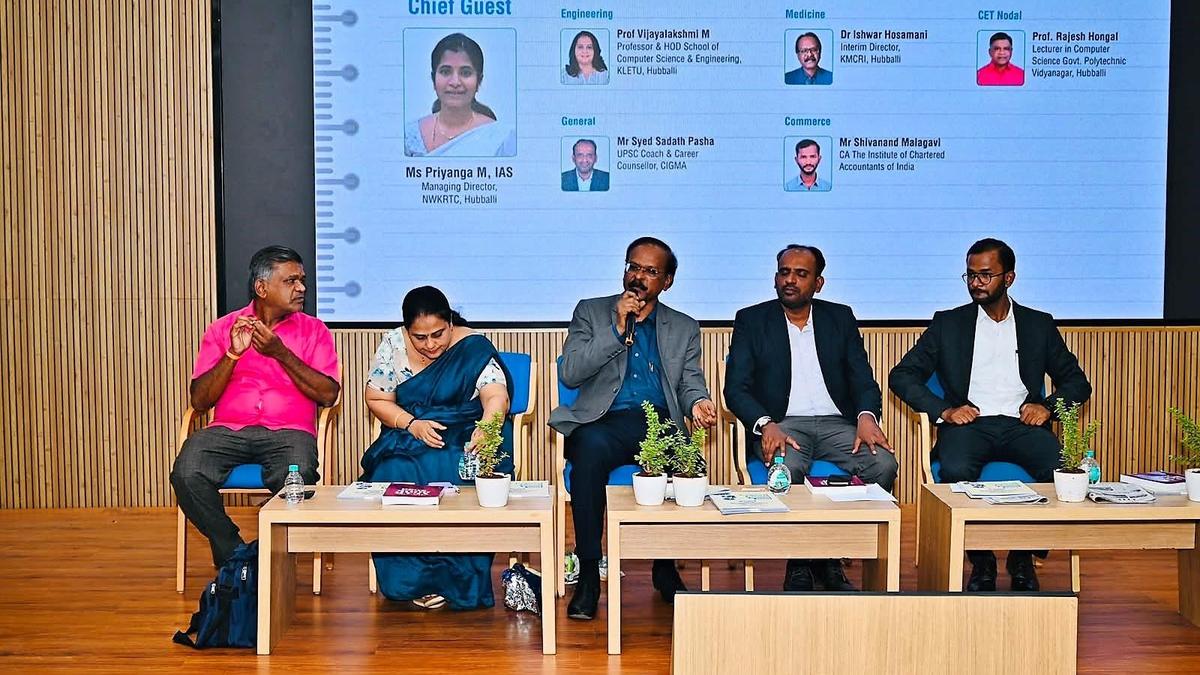 Hubballi: The Hindu EducationPlus Career Counselling 2026 sees good particpation