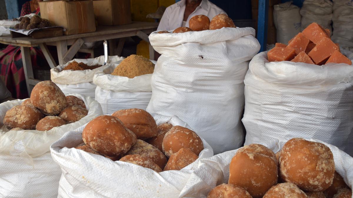 Festive sales perk up jaggery business despite being hit by rain