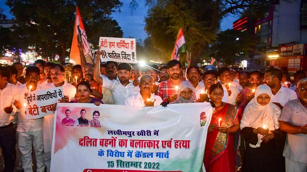 Lakhimpur Kheri | BJP-RSS trying to give communal colour to rape and murder case, says Congress