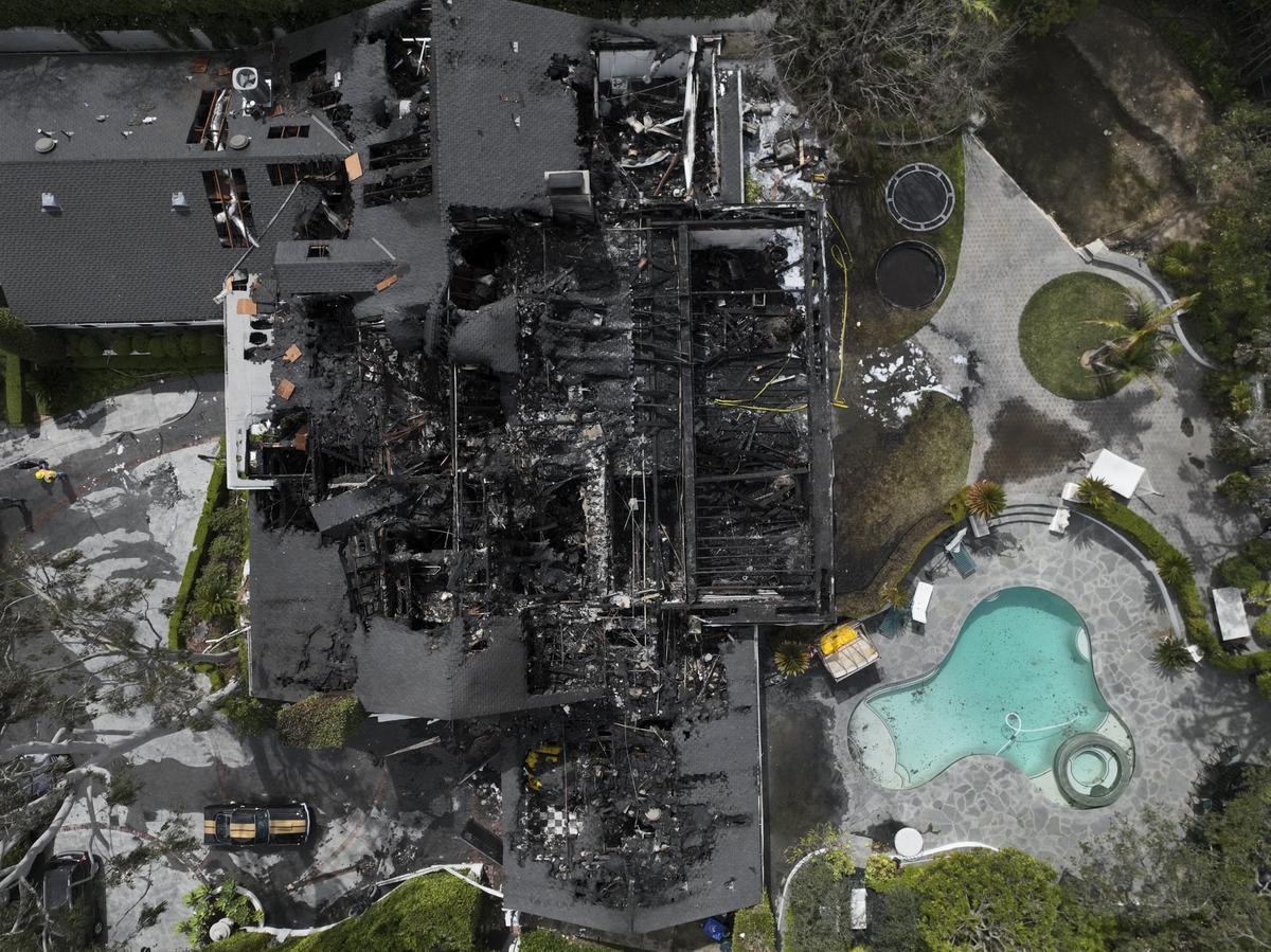 Model and actor Cara Delevingne’s Los Angeles home is destroyed in fire