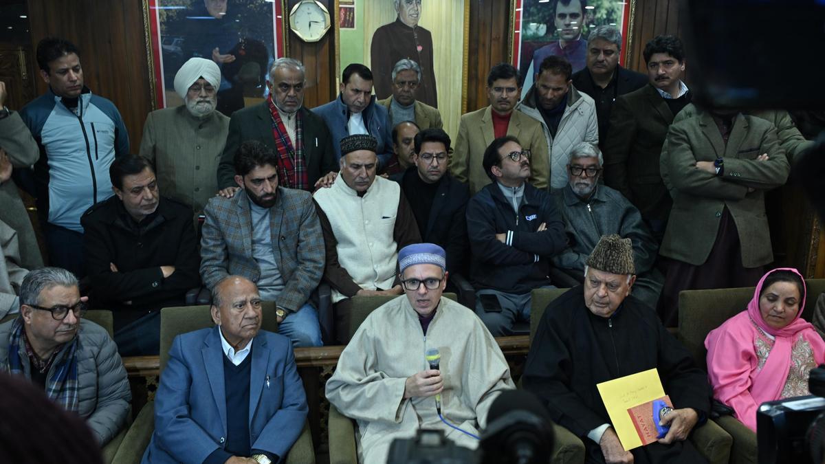 Raj Bhavan-appointed officers carrying out demolitions in J&K to defame elected govt.: Omar Abdullah