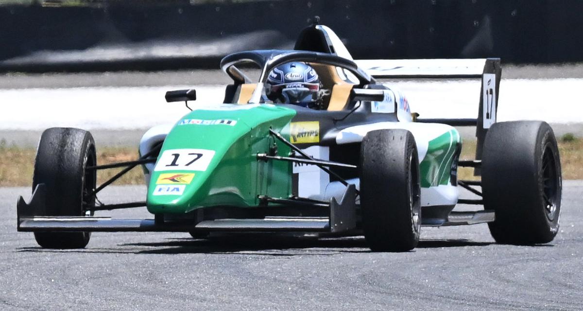 Itsuki Sato in action.