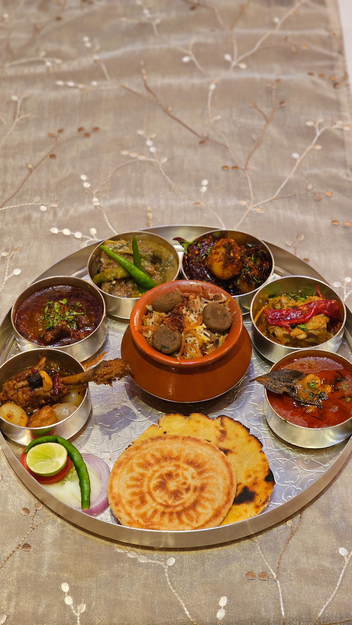 Rajwadi Thali by Hemendra Singh 