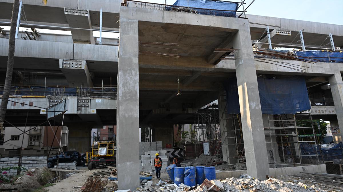 Opening of CMRL’s Phase II stations between Porur and Vadapalani likely to face delay