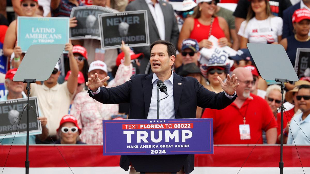 Donald Trump teases Marco Rubio as potential VP pick