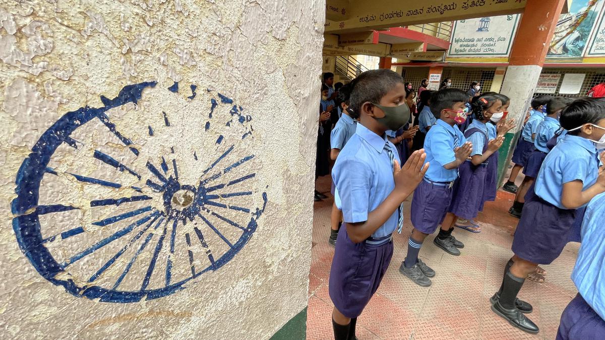 No final call yet on colour coding of Viveka classrooms, but ready to paint saffron if it ‘aids learning process’: Minister