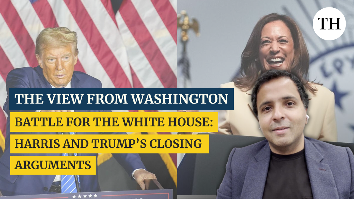 Watch: Battle for the White House | Kamala Harris and Donald Trump’s closing arguments