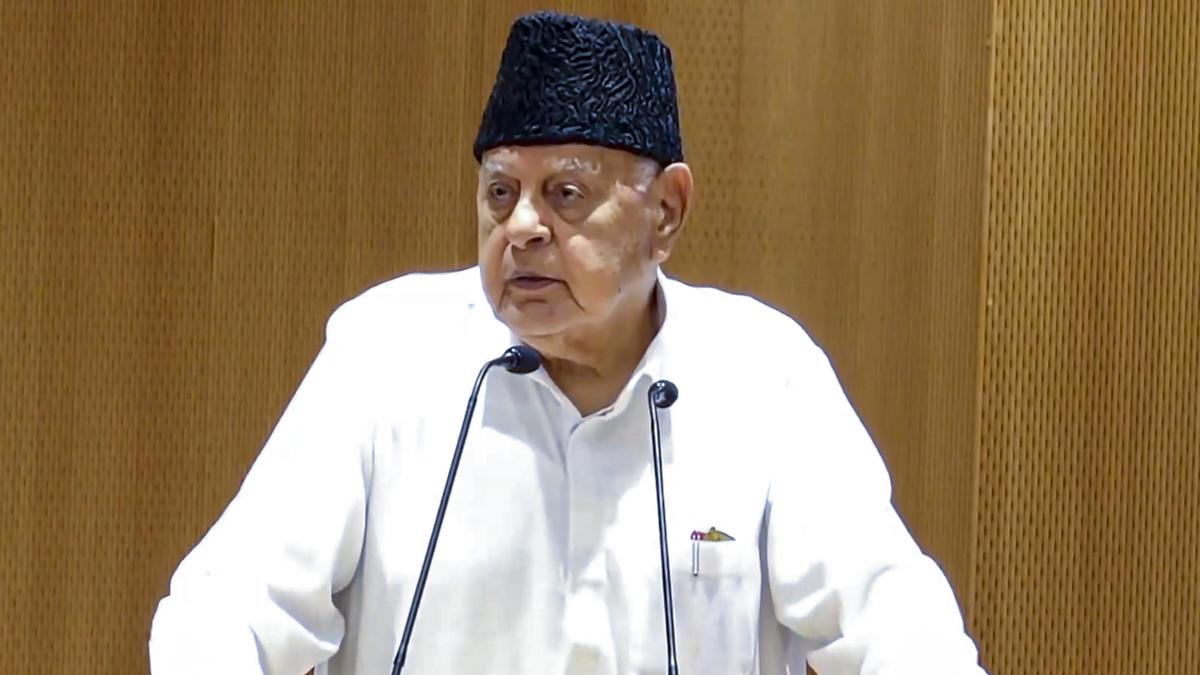 Farooq Abdullah backs RSS leader Dattatreya Hosabale’s call for dialogue with Pakistan