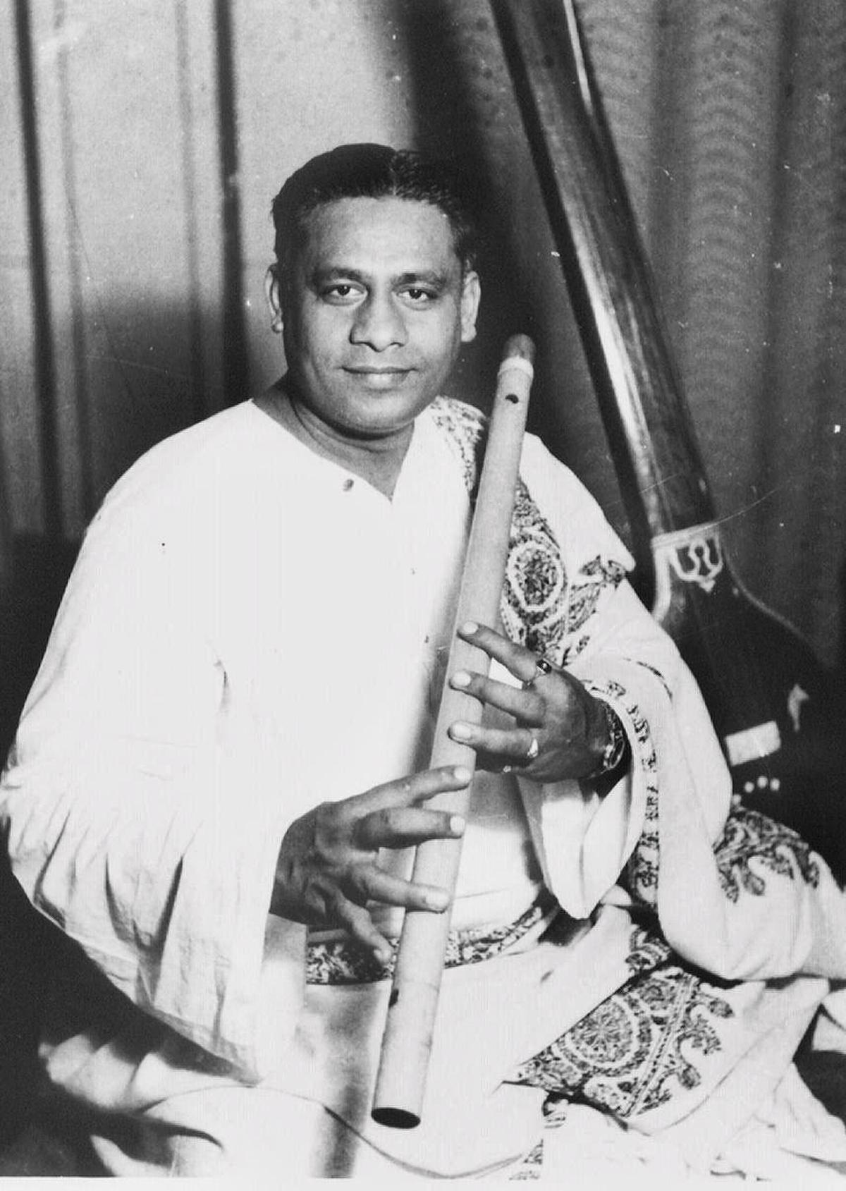 Flute maestro Pt. Pannalal Ghosh 