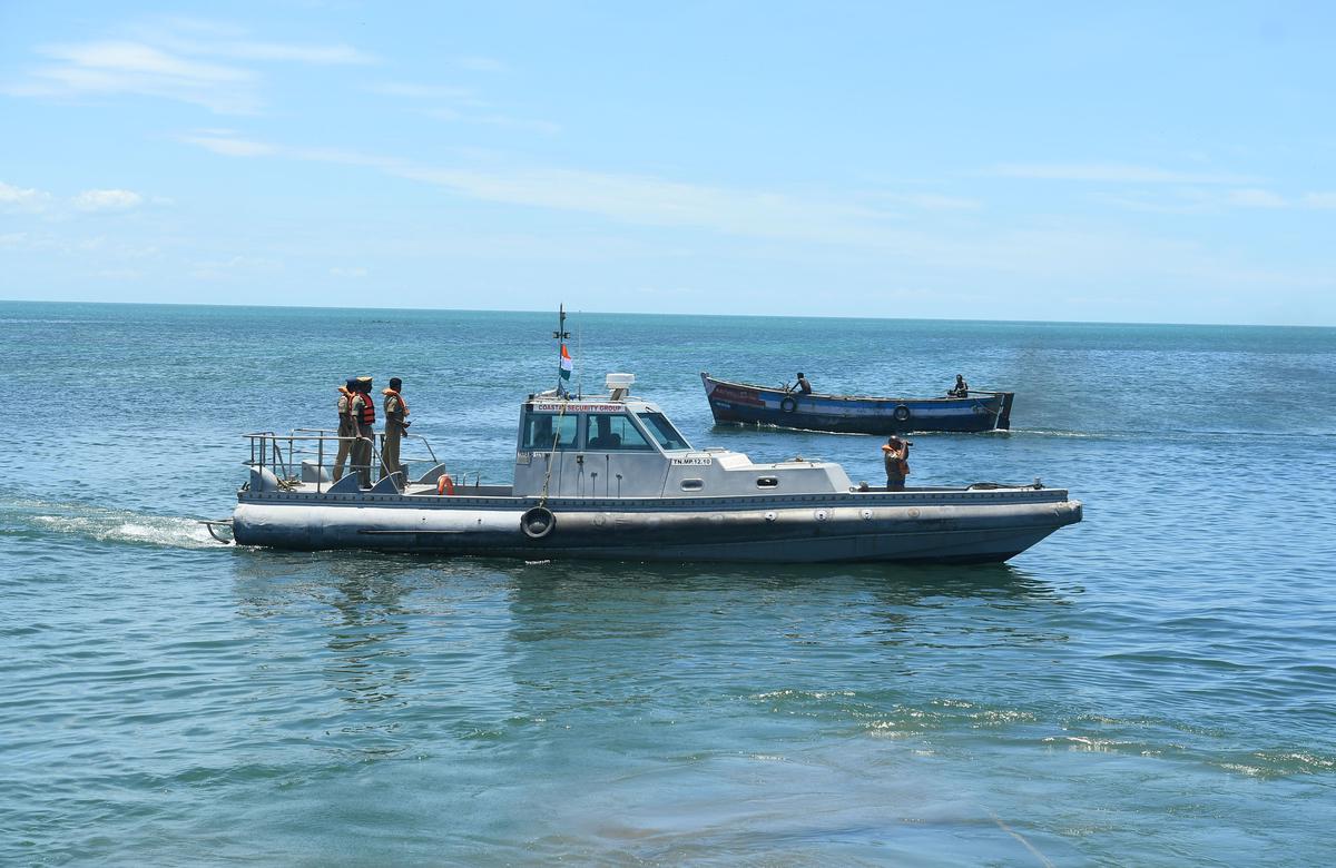 Seven T.N. fishermen held by Sri Lankan Navy; mechanised boat impounded