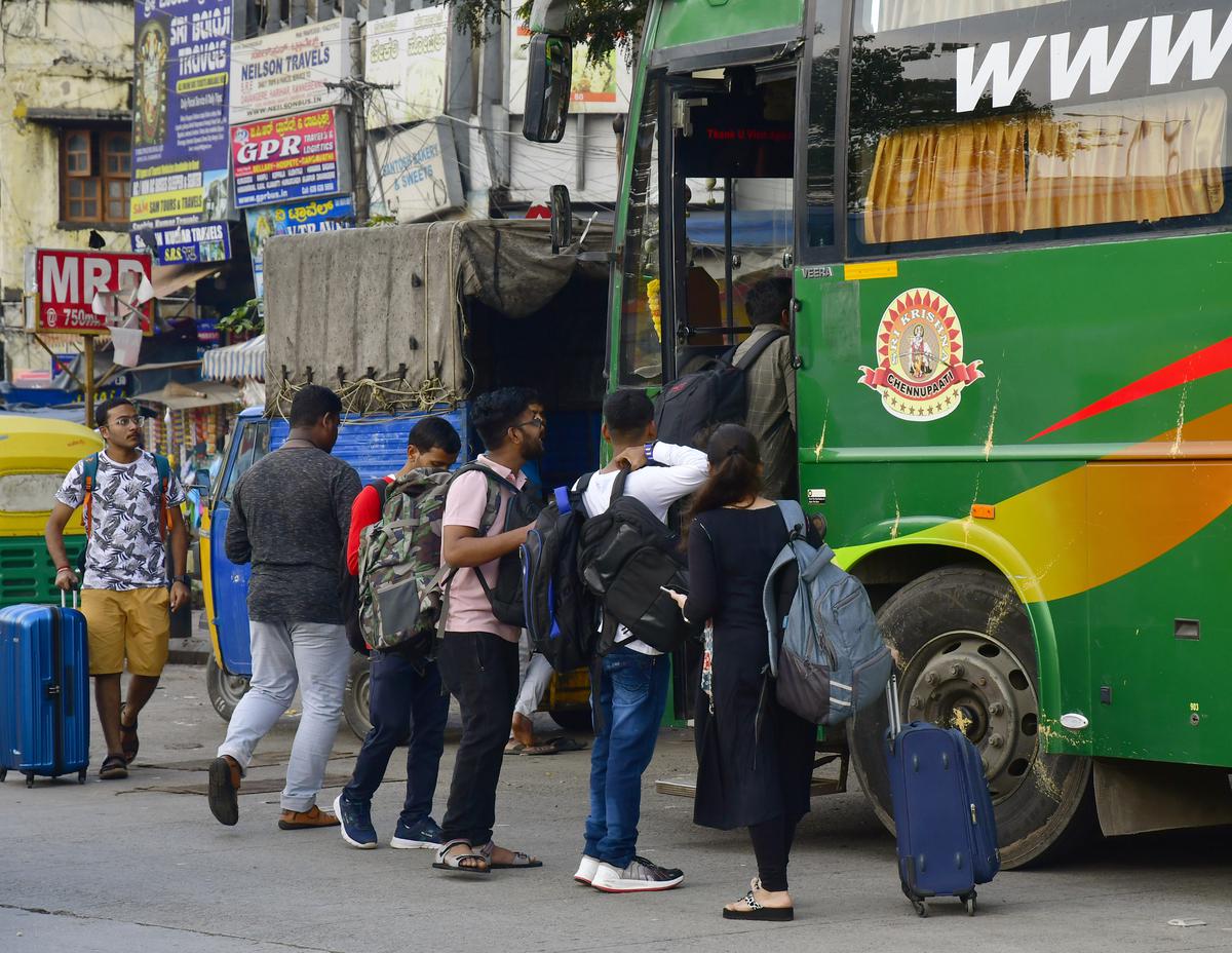 Past enforcement drives haven’t stopped skyrocketing private bus fares this festive season in Bengaluru