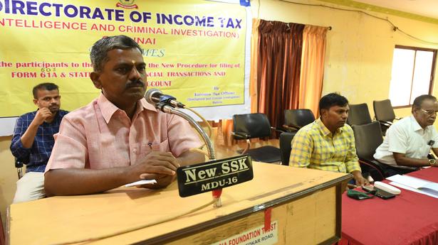Outreach programme on filing specified financial transactions held in Madurai