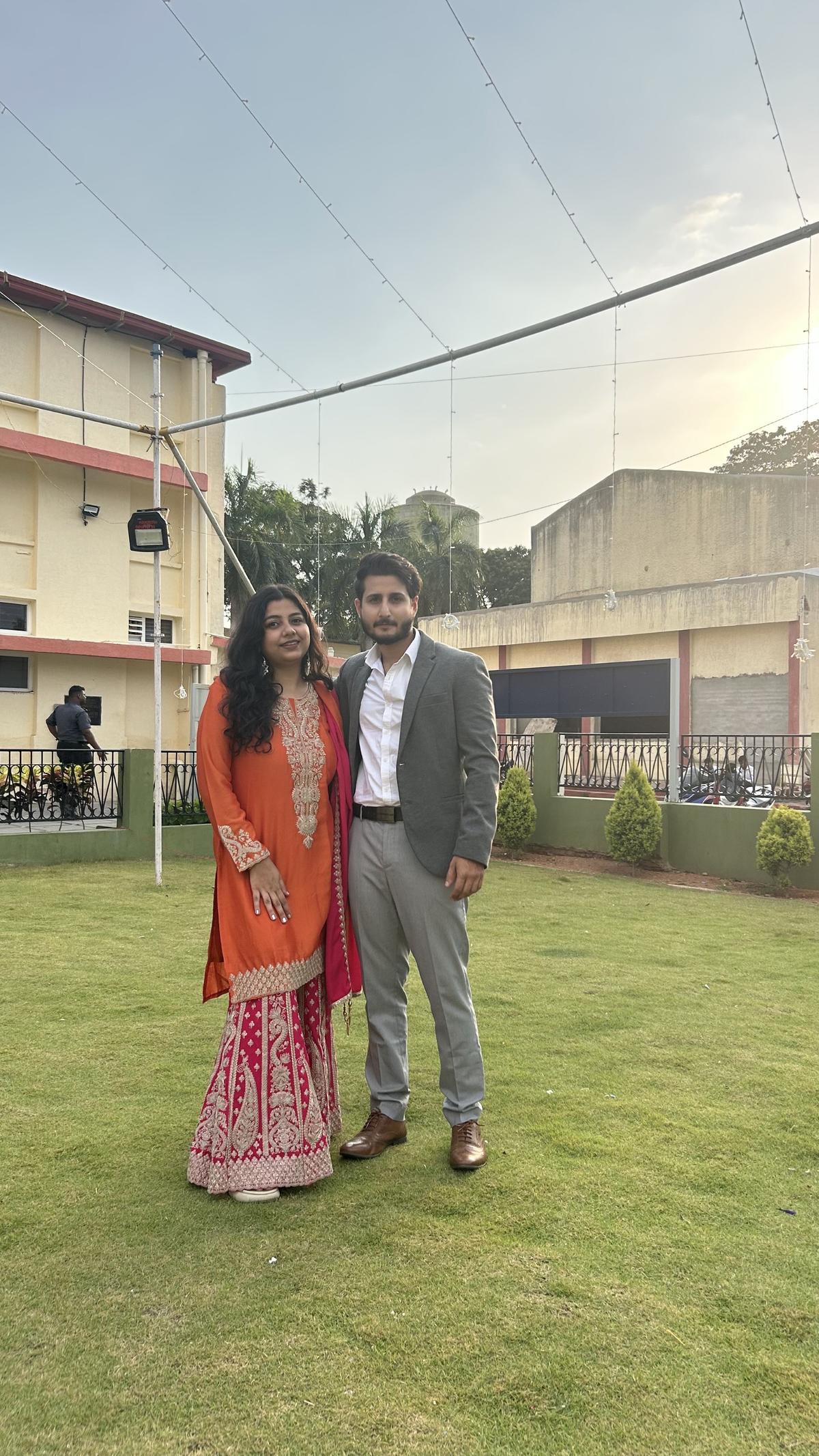  Ritik Raina with  Sonal Kashyap