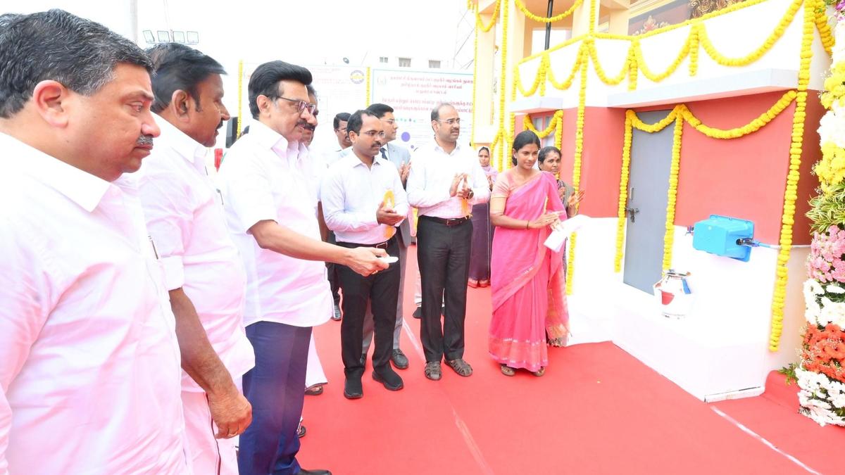 CM dedicates Mullaperiyar drinking water project to residents of Madurai city