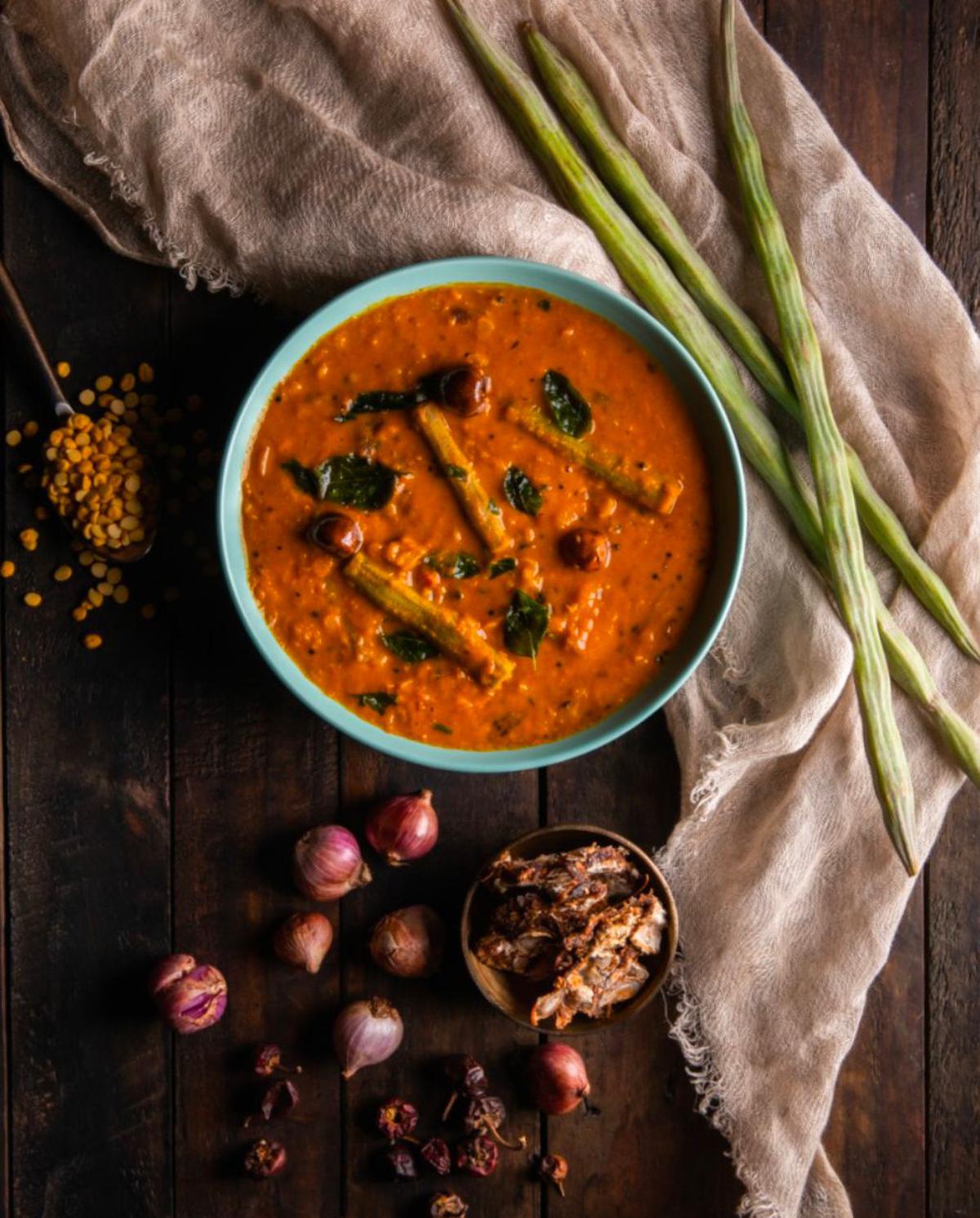 Arachuvitta sambar, a Palakkad delicacy