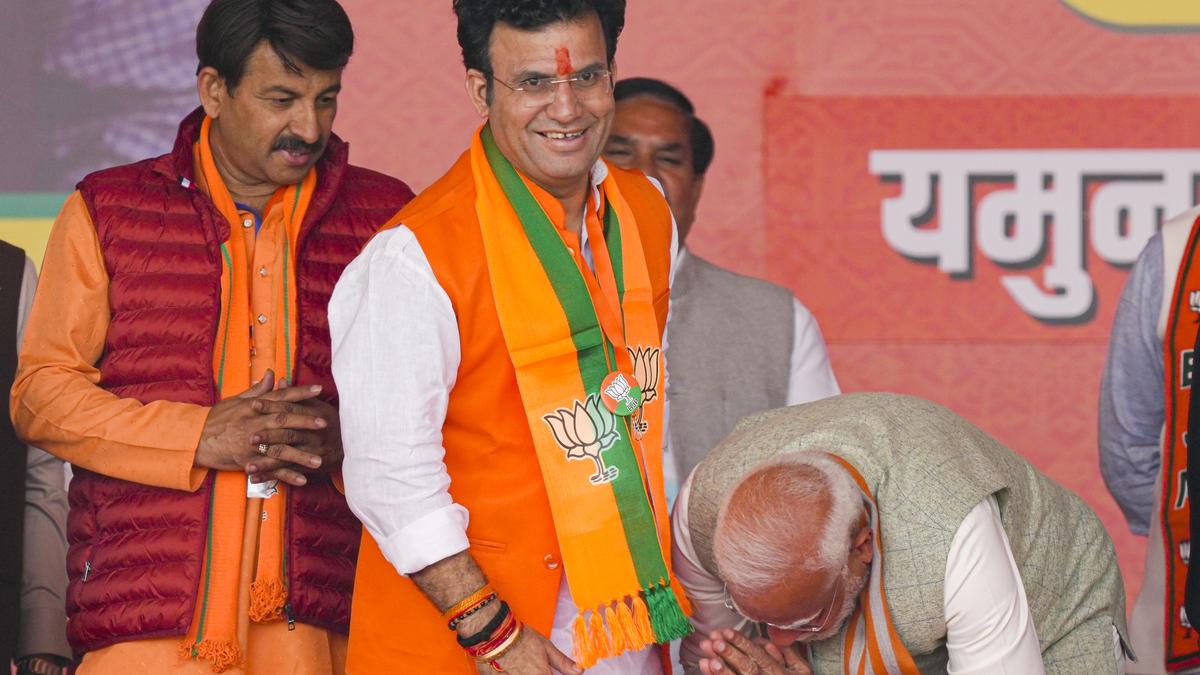 Delhi Assembly elections 2025: Ravinder Negi, the man whose feet PM Modi touched, leads from Patparganj