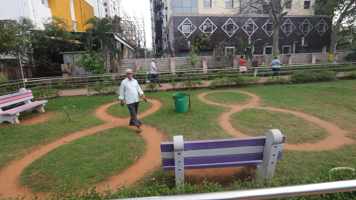 Two eight-shaped walking tracks at a GCC park on Lazarus Church Road enjoy an impressive fan following