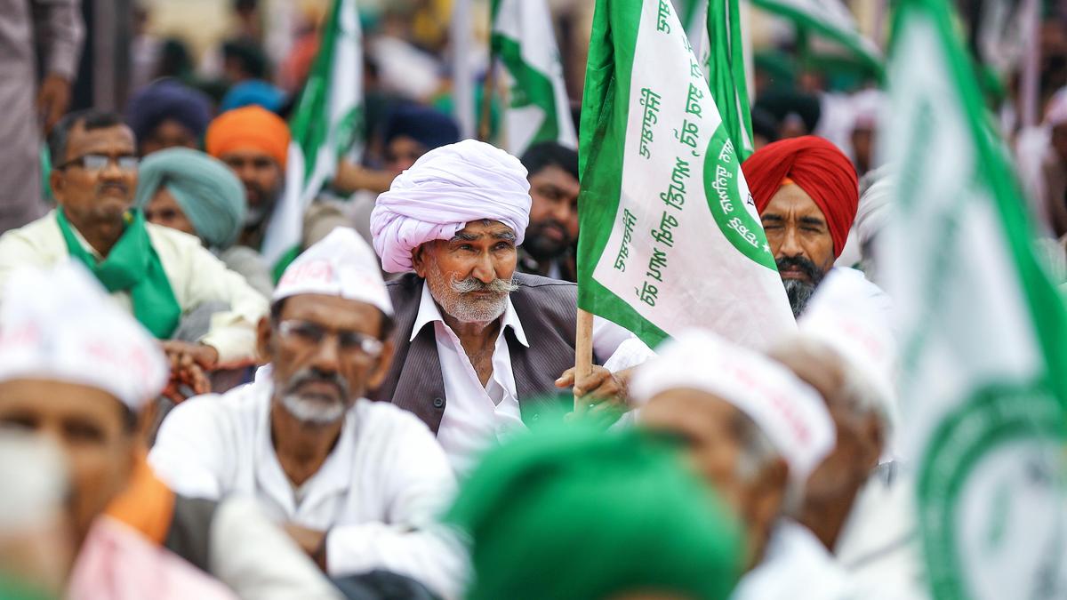 Farmers across Haryana protest against new rules for crop procurement