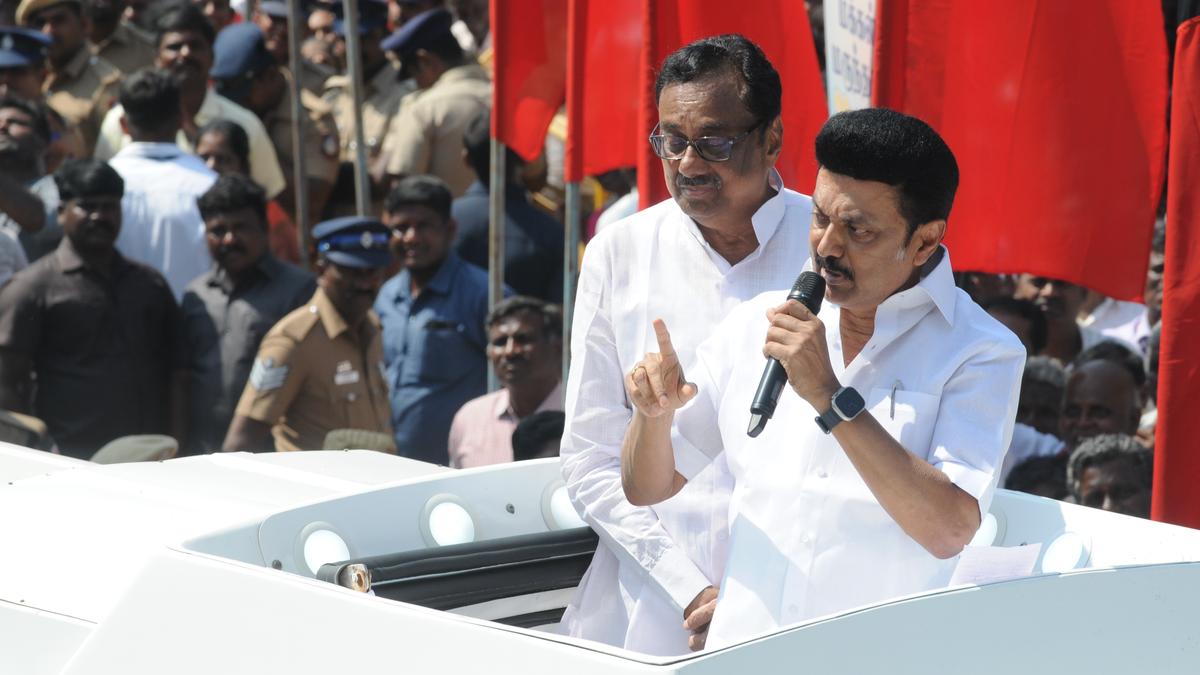 E.V.K.S. Elangovan’s demise causes profound grief politically and personally: CM Stalin