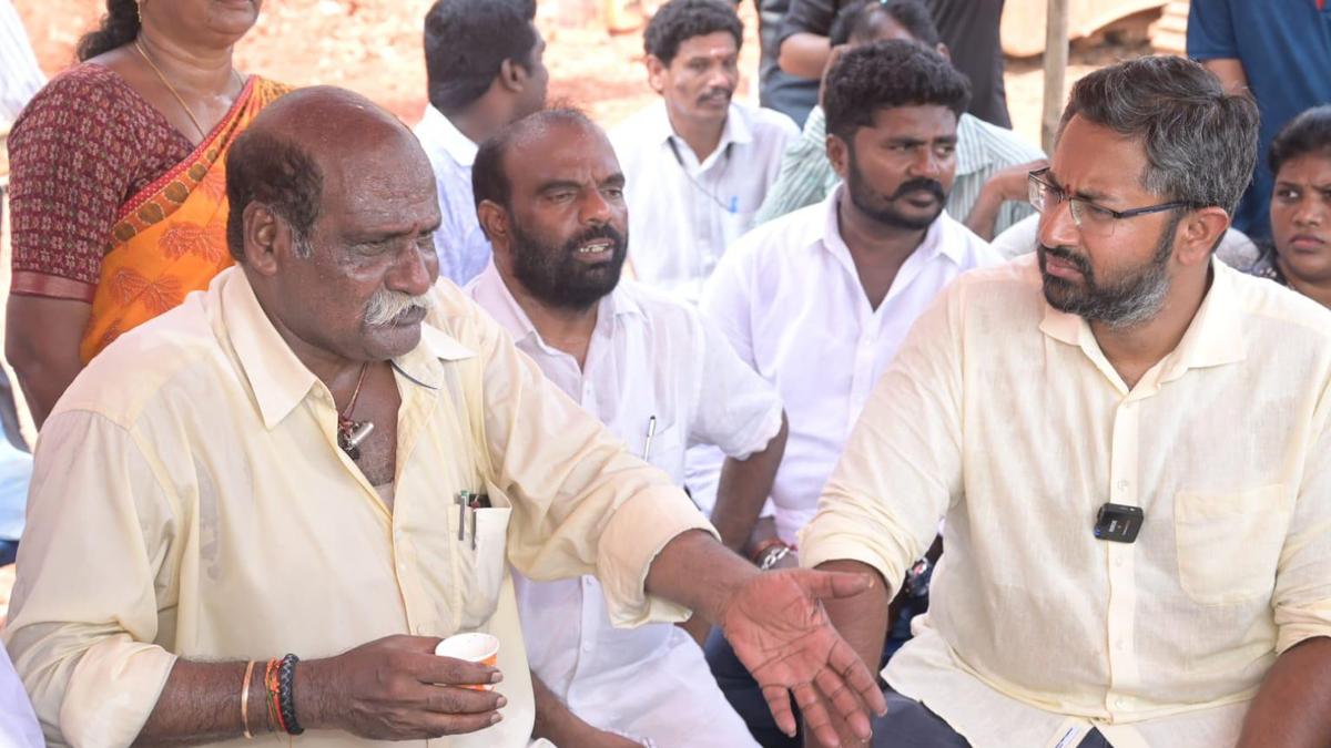 Visakhapatnam MP lays foundation for ₹4 crore drinking water project in Arilova
