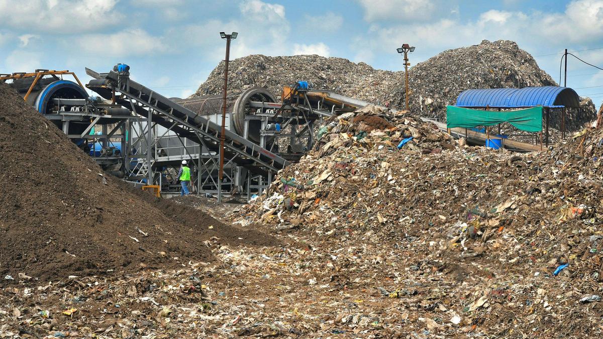 CAG finds violations in implementation of bio-mining project at Kurumbapet dump yard