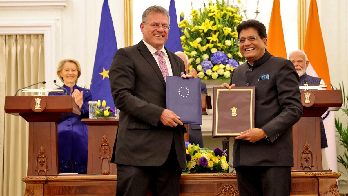 EU FTA puts India on a level playing field against competitors in labour-intensive sectors: chief negotiator