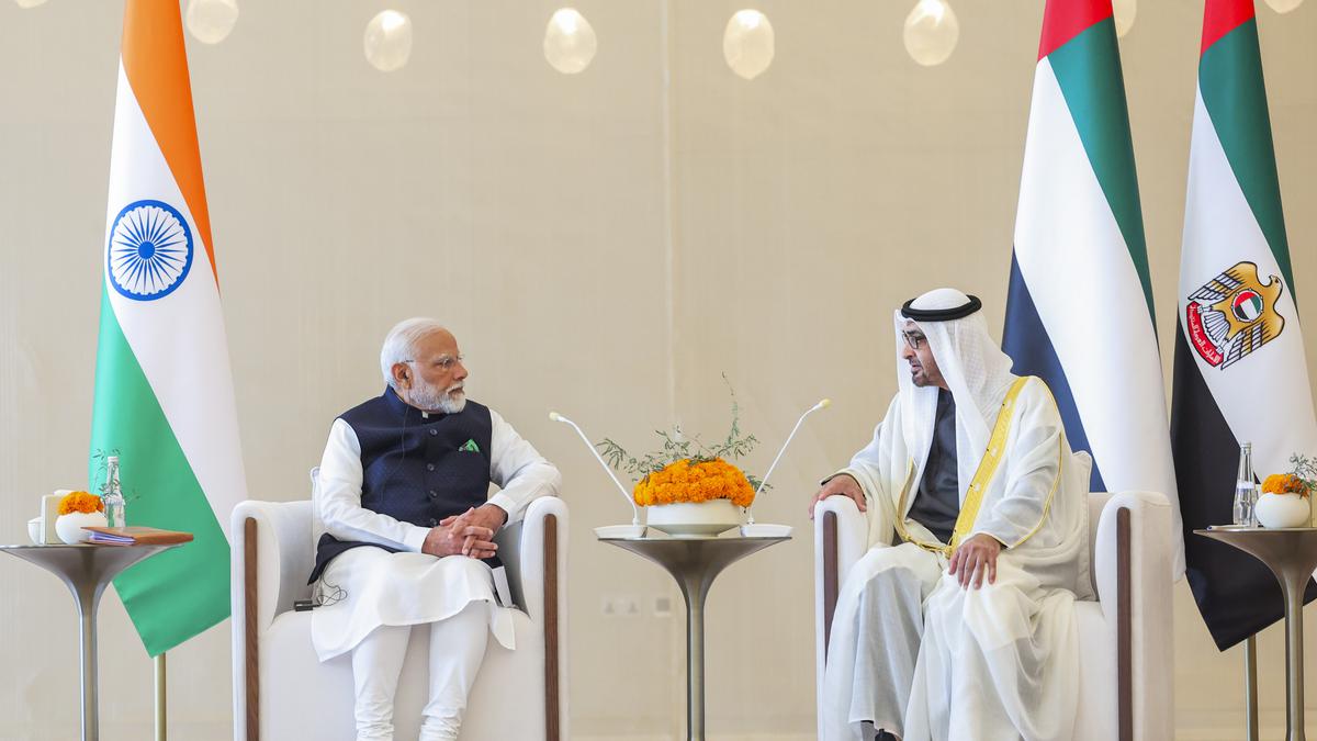 PM Modi holds in-depth talks with UAE President