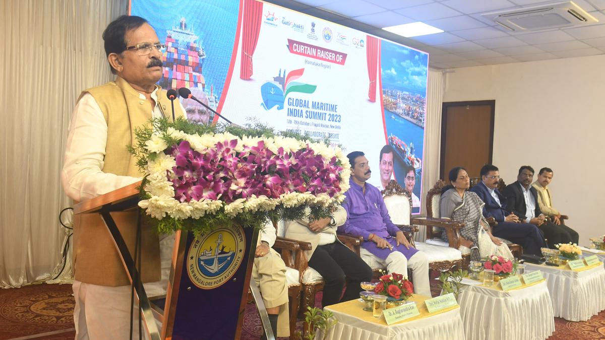 New Mangalore Port posts 9% growth in traffic during four months of this fiscal, says Sripad Yesso Naik