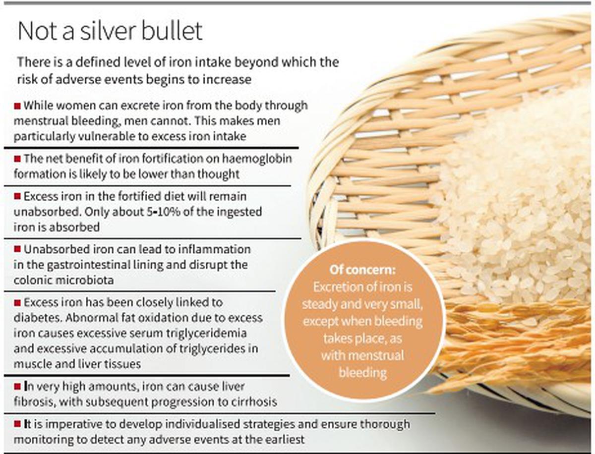 Iron fortification & health risks