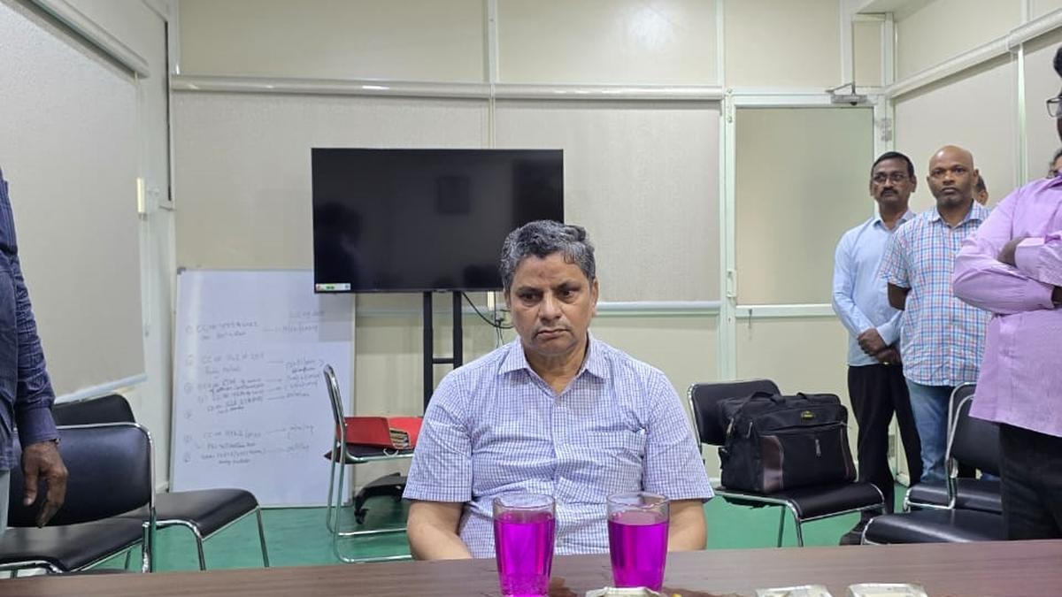 Tribal Welfare Engineer-in-Chief nabbed taking ₹25 lakh bribe