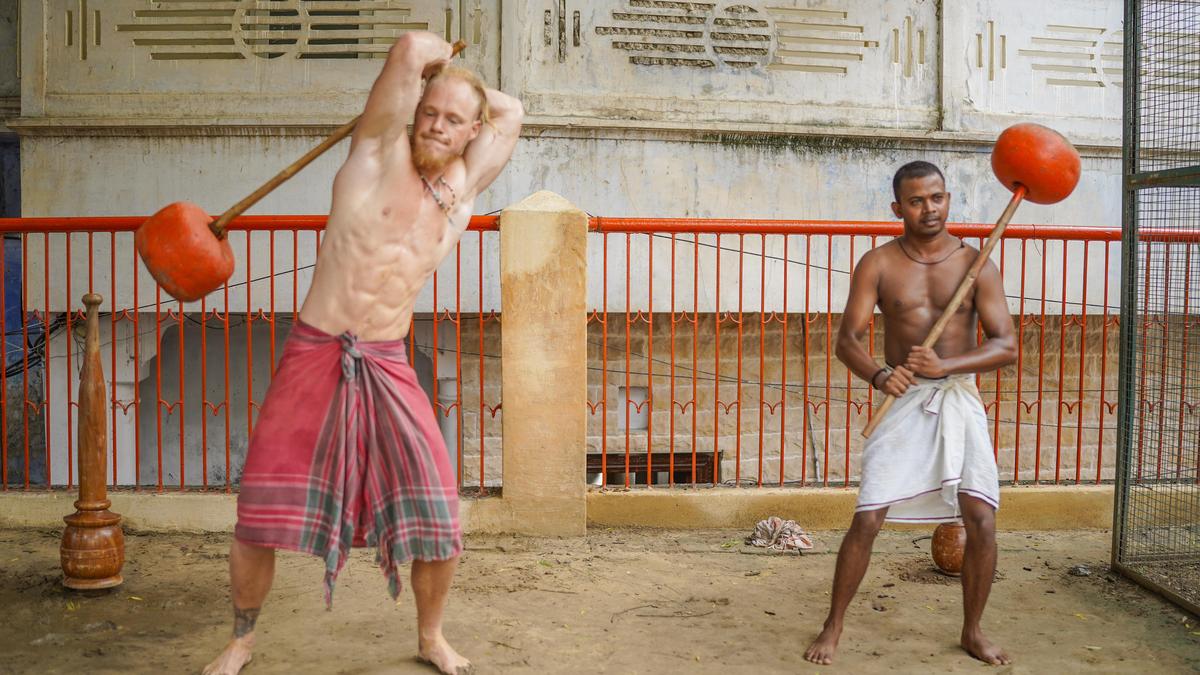 Watch | Fitness coaches are now swinging Hanuman gadas