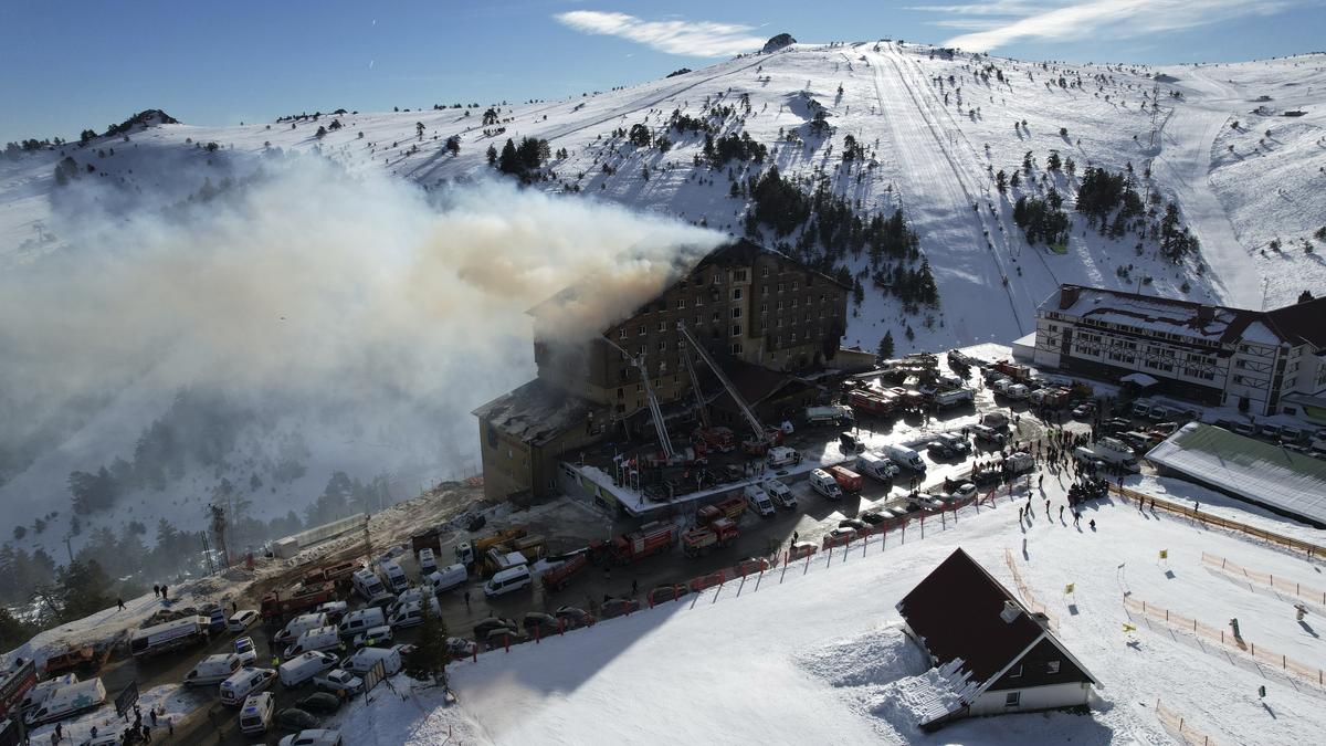 High-profile trial for deadly hotel fire that killed 78 opens in Türkiye