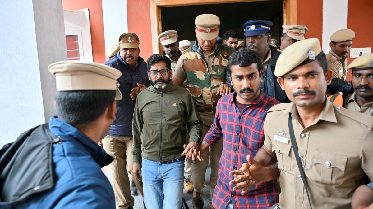 Nilgiris police granted one day custody of ‘Savukku’ Shankar