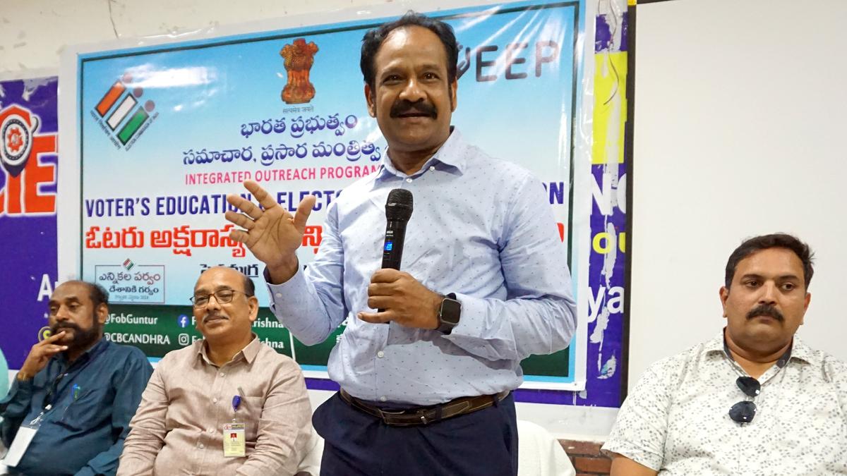 CBC organises SVEEP awareness programme for first-time voters in Guntur 