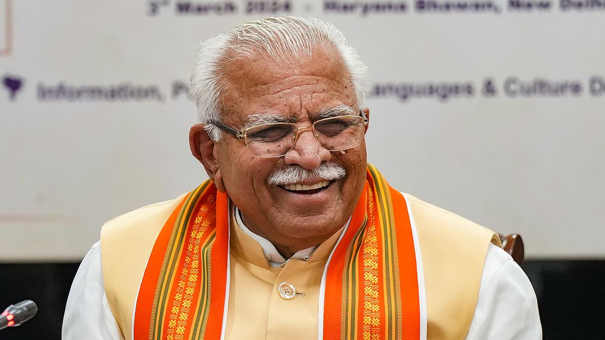 M.L. Khattar resigns as MLA of Karnal