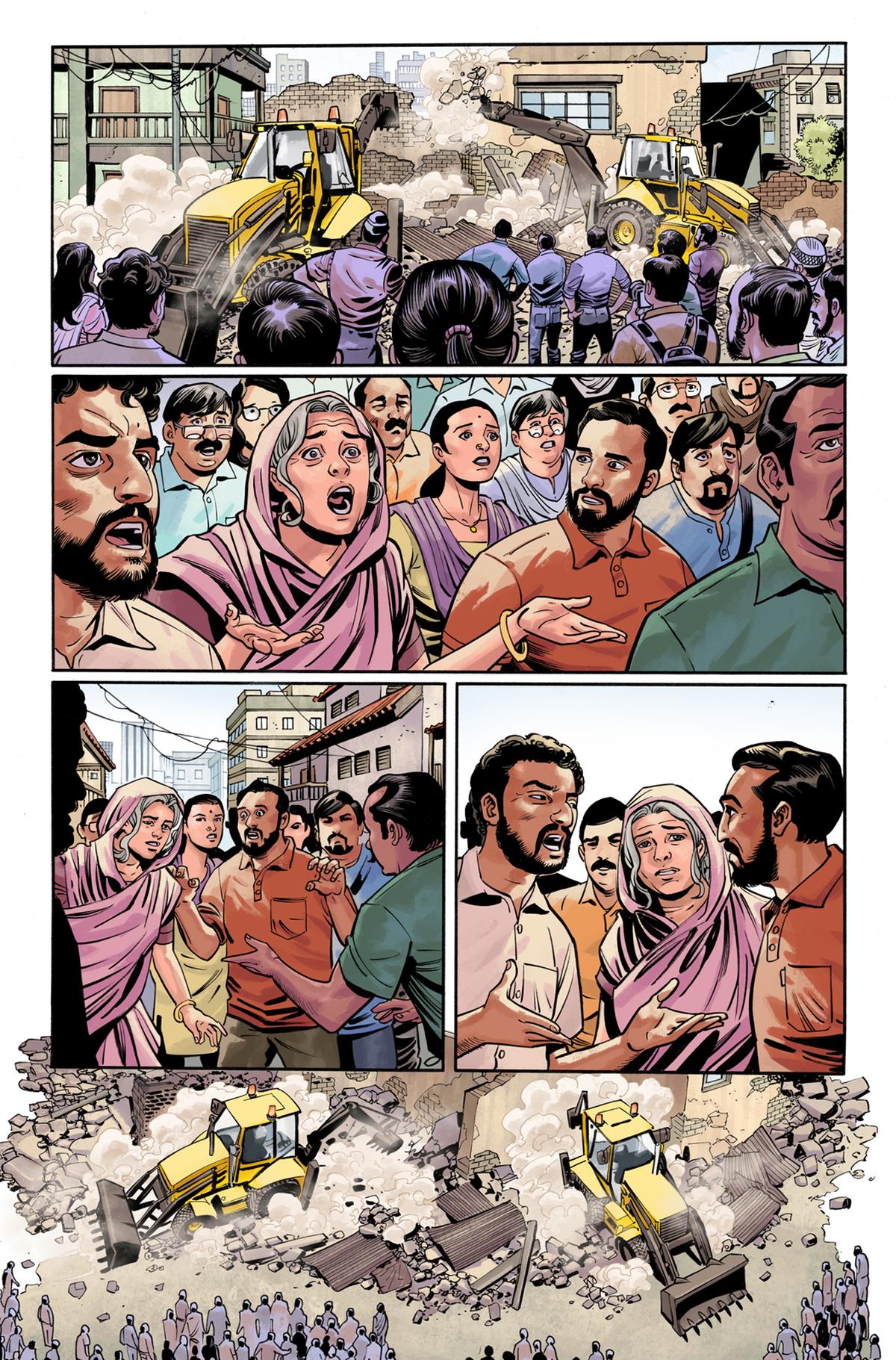 Indian characters in Marvel comic strips by Tadam