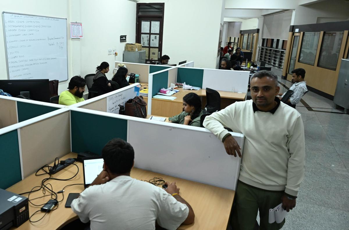 Artistic director of BIFFes Murali PB and his team