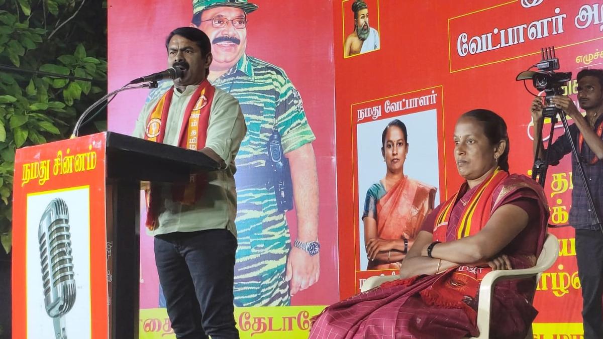 Erode (East) bypoll 2025 | Seeman slams DMK for betraying Tamils