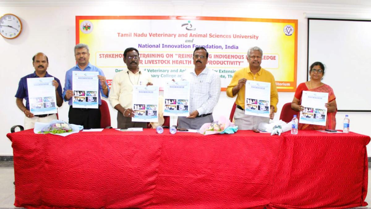 Training in reinforcing indigenous knowledge for livestock health and productivity