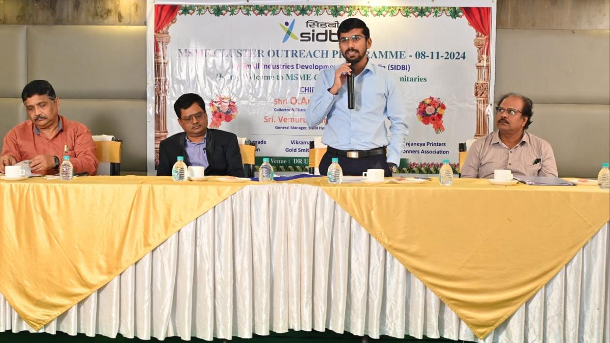 Nellore Collector urges SIDBI to boost local MSMEs