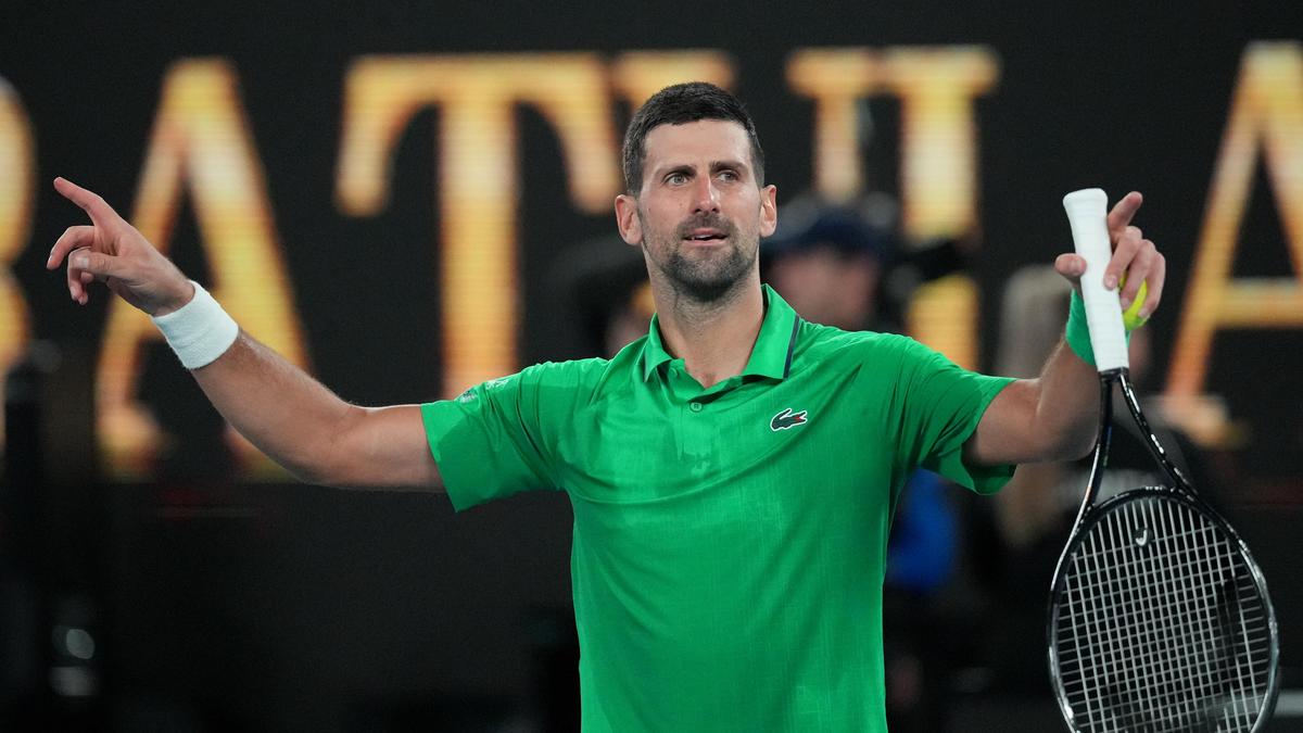 Djokovic memenangkan rekor pertandingan Slam ke-400 yang pernah dimainkan di Australia