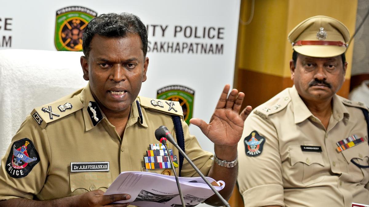 Crime rate, property offences and road accidents dip in Visakhapatnam, while drunken driving cases spike in 2023, says Police Commissioner
