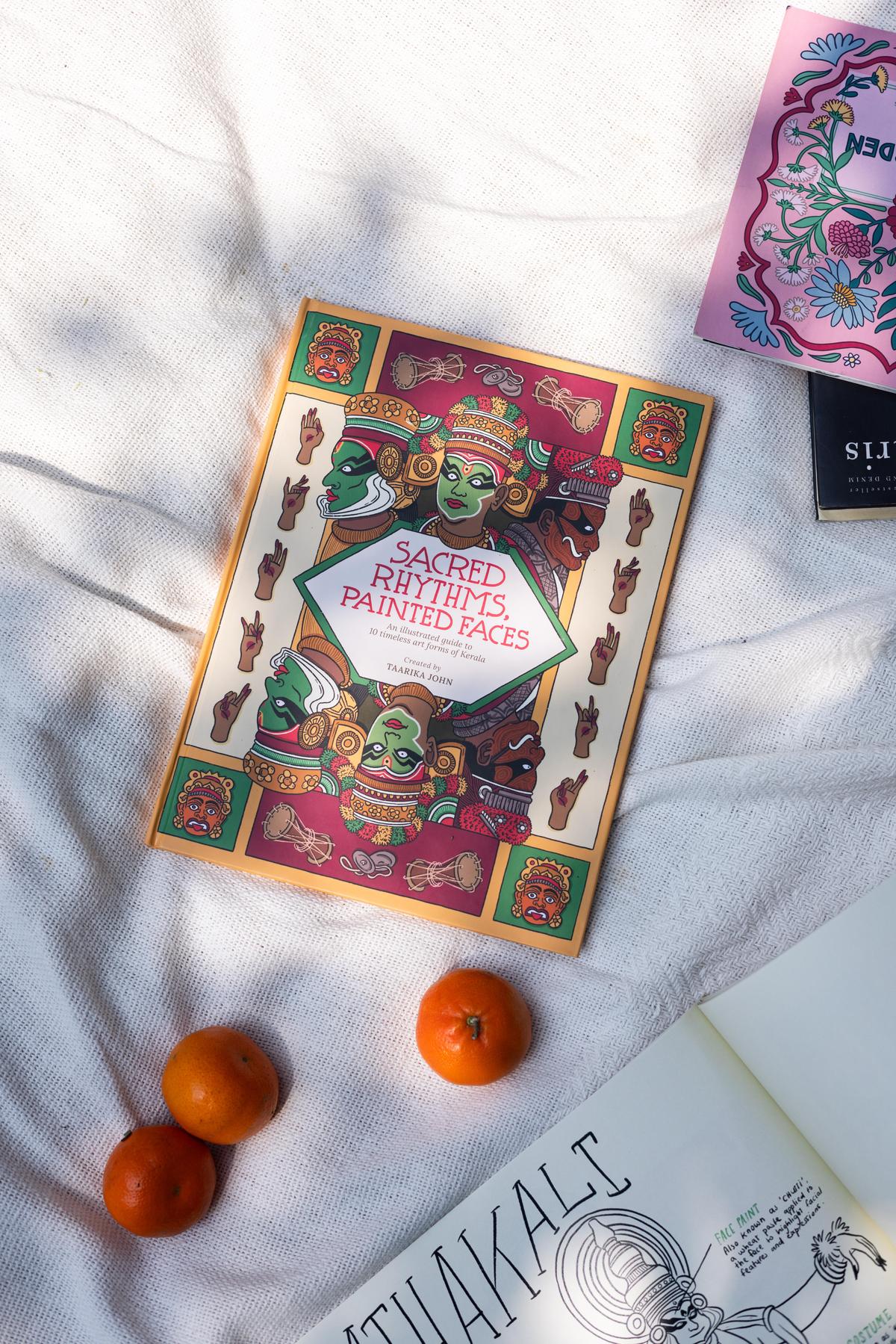 The illustrated book, ‘Sacred Rhythms, Painted Faces’ celebrates Kerala's classical art forms