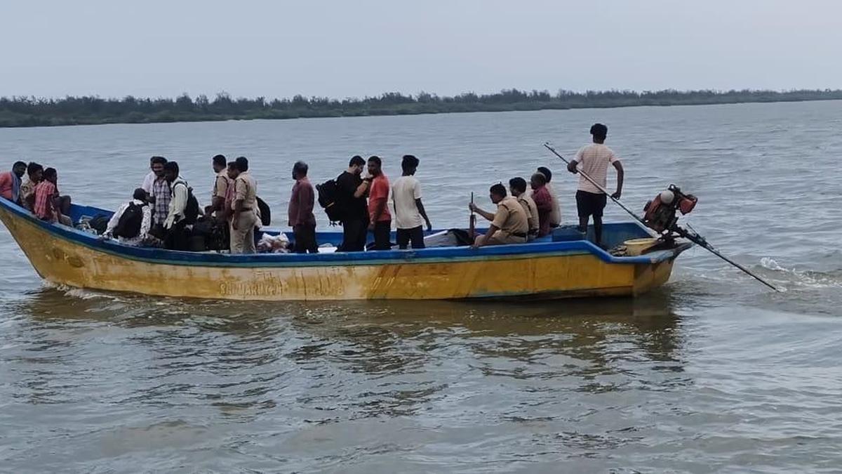 Officials land on islands of river Godavari and Bay of Bengal to conduct polls