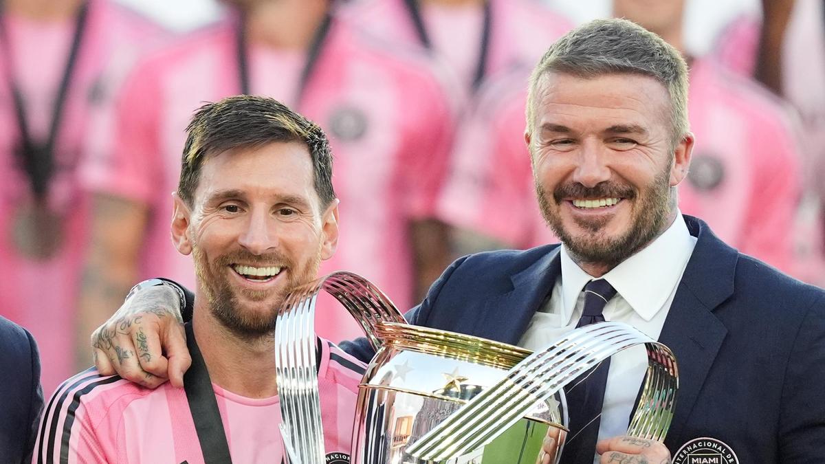 Dua assist Lionel Messi menginspirasi Inter Miami meraih gelar perdana Piala MLS