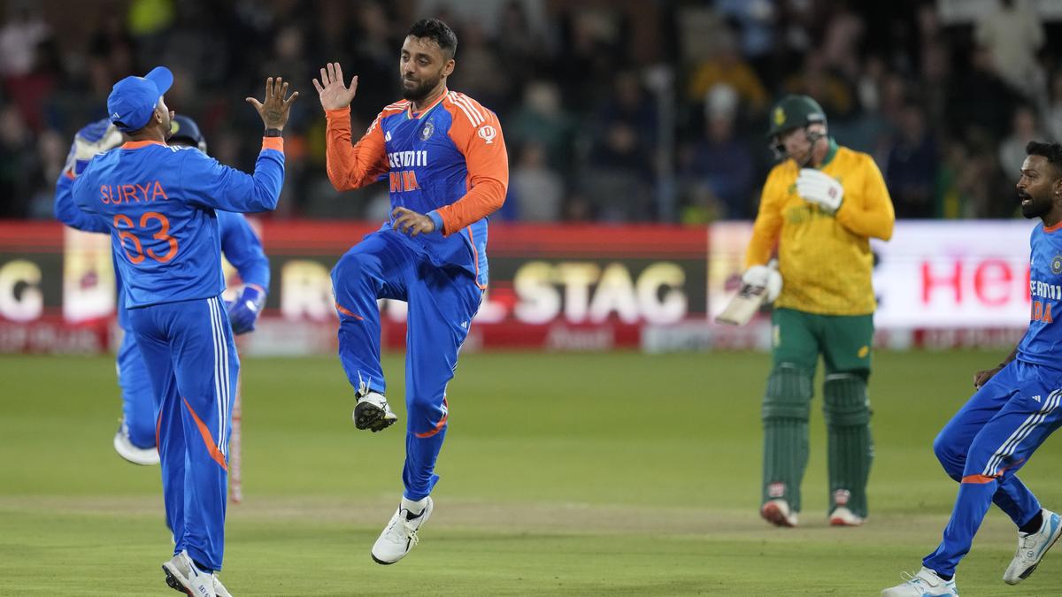 Chakaravarthy’s 5/17 in vain as India lose to South Africa by three wickets in 2nd T20I