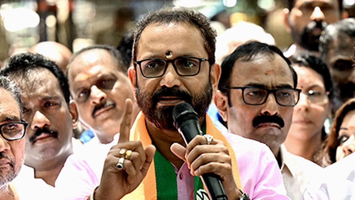 Bharat Mata row: Left front playing vote-bank politics, says Kerala BJP leader Surendran