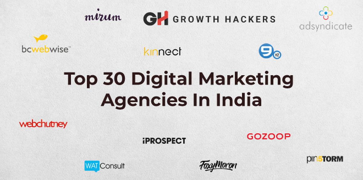 cuenca elemento un acreedor Top 30 Digital Marketing Agencies In India - The Hindu