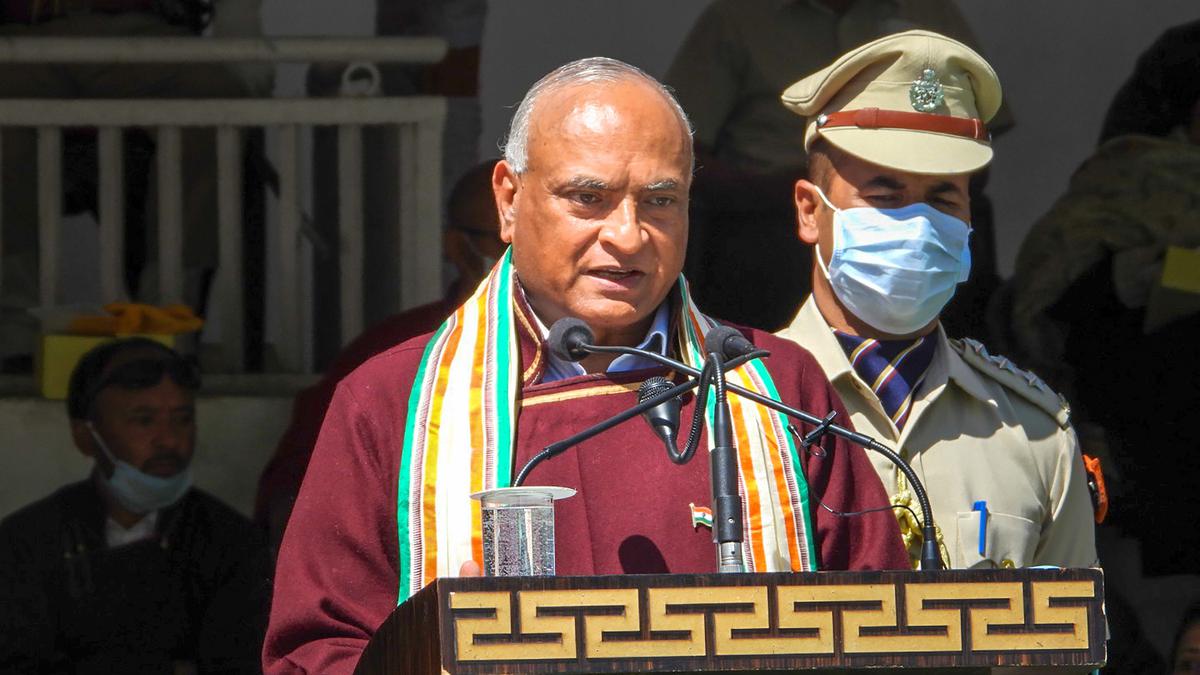 Ladakh L-G R.K. Mathur removed amid intensified stirs by civil society groups