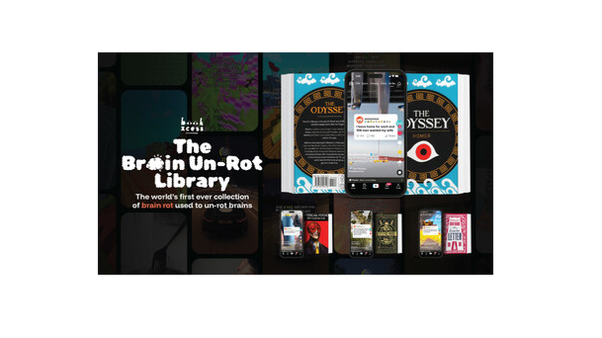 From Doomscroll to Page-Turner: BookXcess Launches The Brain Un-Rot Library to Help Rebuild a Generation’s Focus